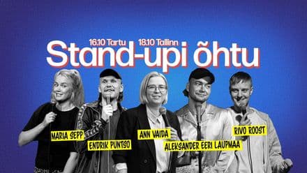 Stand-upi õhtu plakat